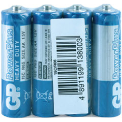 батарейка GP PowerPlus AA lr06 пальчик пленка 4шт/уп 10878 (цена указана за 1шт)