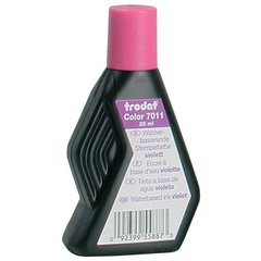 штемпельная краска Trodat 7011 28мл на водной основе /52986 фиолетовая