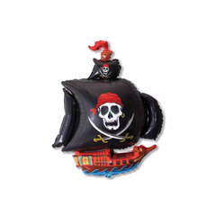 шар фольгированный Пиратский Корабль 102х78см и-178