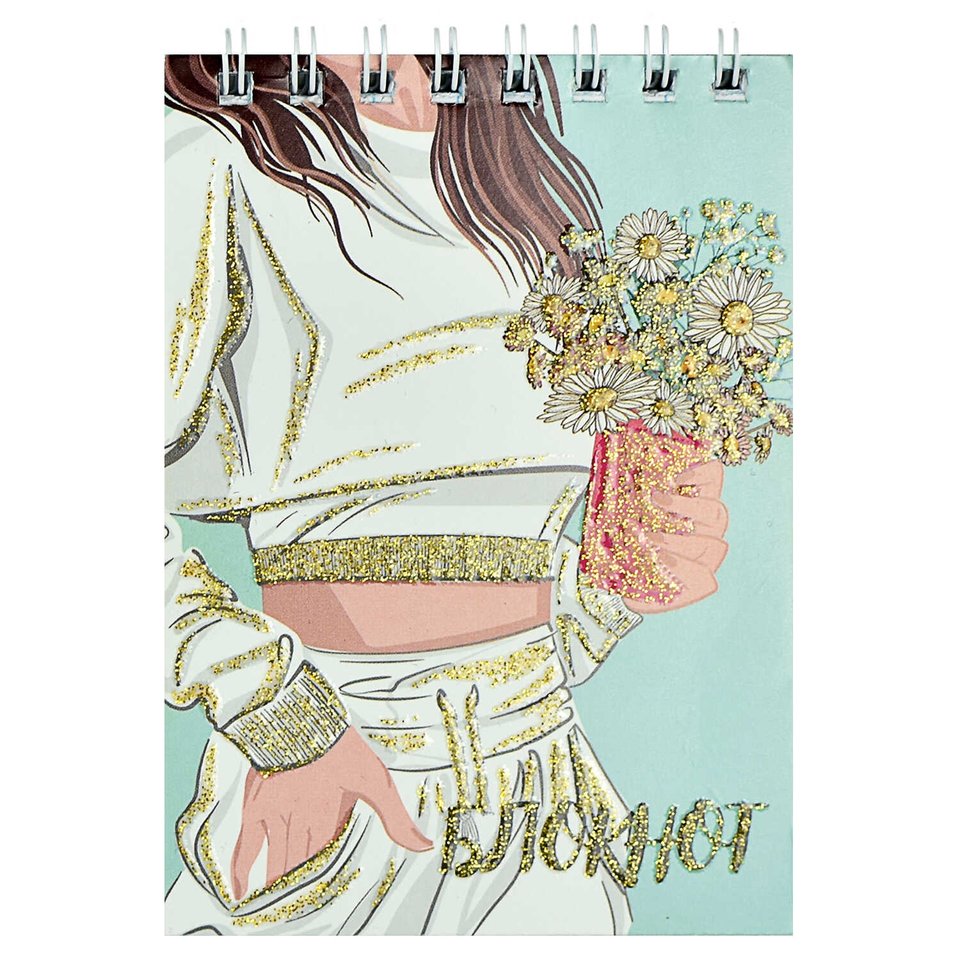 блокнот А7 40 листов Романтика на гребне 61228