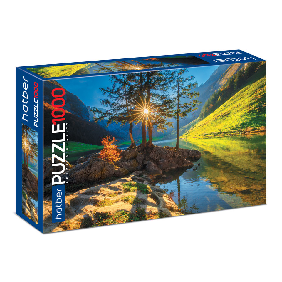 пазлы 1000 элементов Горный Пейзаж 20901