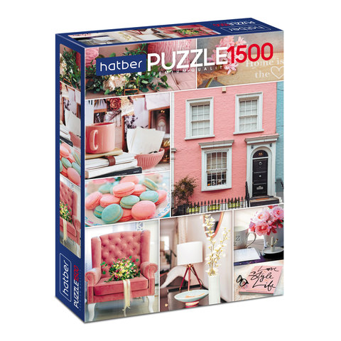 пазлы 1500 Розовое настроение 26198