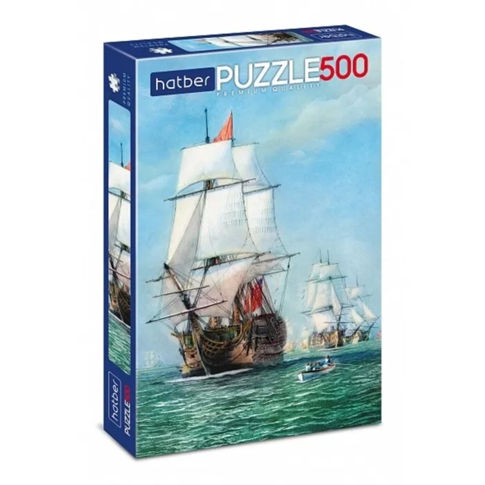 пазл 500 элементов Белеет Парус 27045