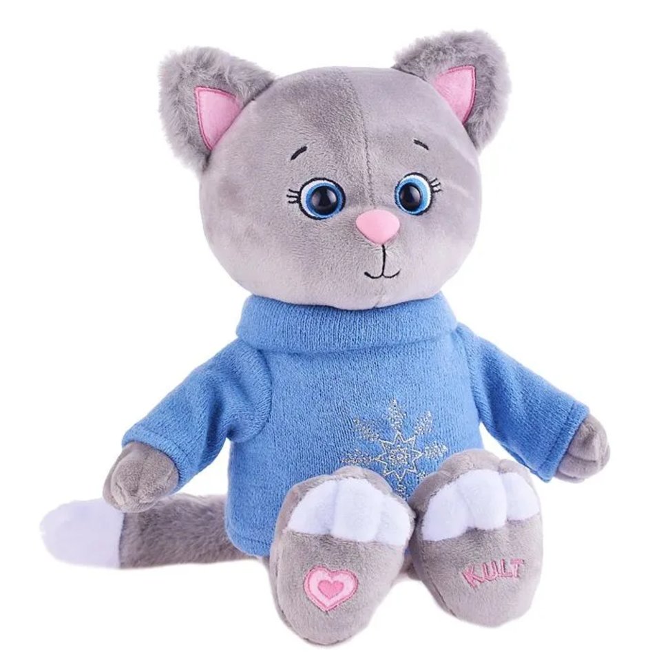мягкая игрушка Кот Грей В Свитере 25см 274 25 св