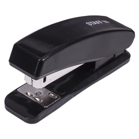 степлер №24/6 20 листов Staff 224626 черный