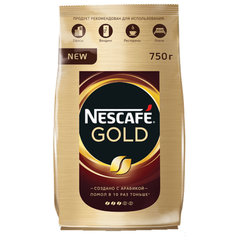 кофе Nescafe Gold растворимый 750г в пакете 01951 620226