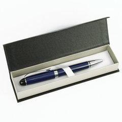 ручка шариковая Darvish синий корпус серебристая отделка футляр dv-3282 020431 синяя