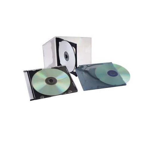 коробка для дисков/CD 1 диск Slim пластик 10black 250716/ CDB-si