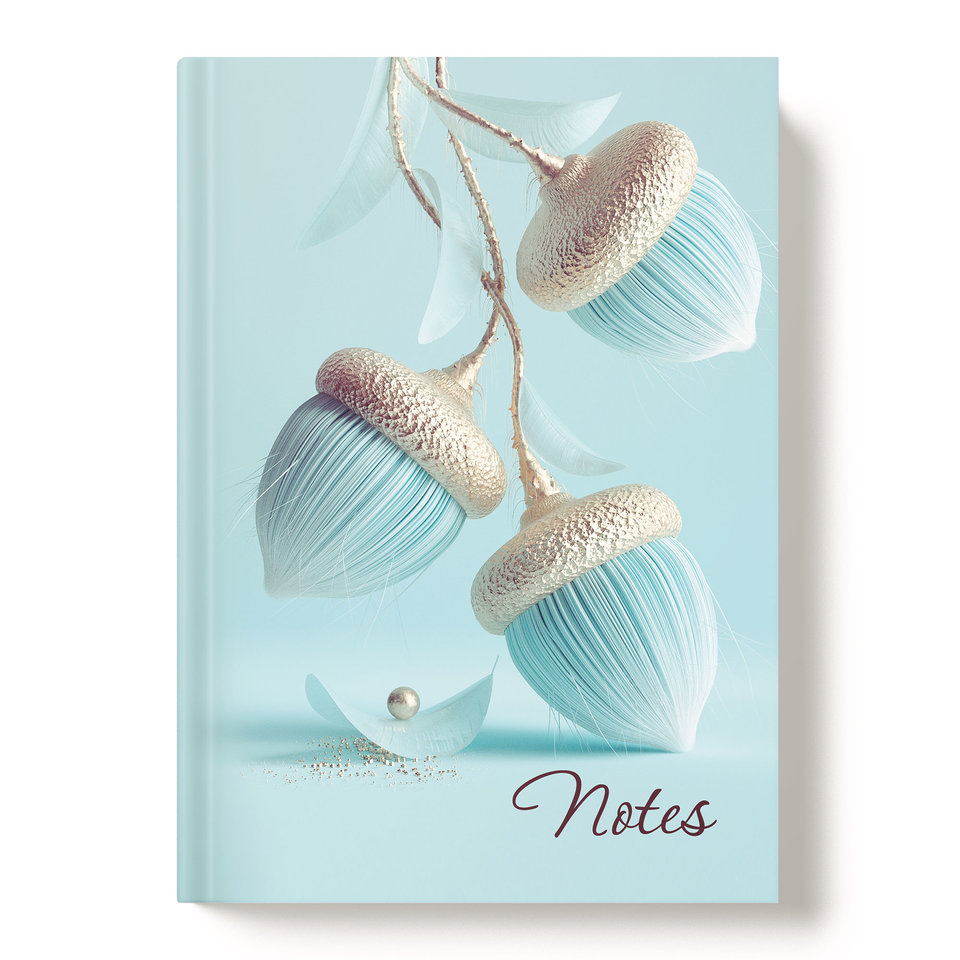 записная книжка А5 128 листов Бутоны 13443