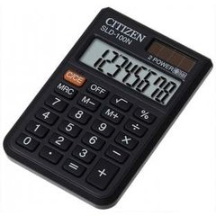 калькулятор карманный 8 разрядов Citizen SLD 100 двойное питание
