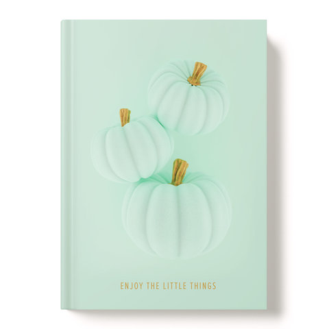 записная книжка А5 128 листов Бархатные Тыквы 13448