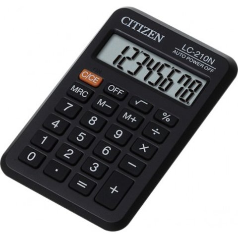 калькулятор карманный 8 разрядов Citizen LC 210