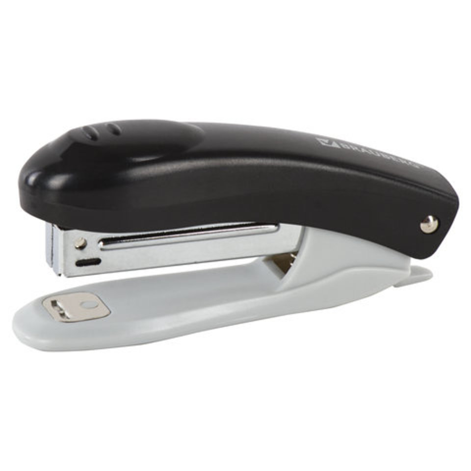 степлер №10 12 листов пластиковый корпус с антистеплером 222529