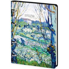 тетрадь на кольцах 80 листов Van Gogh. Orchard in Bloom 43421 339068