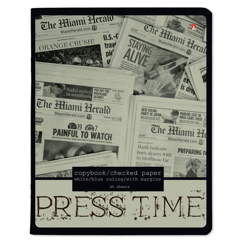 тетрадь 48 листов Газета в клетку 7-48-1146