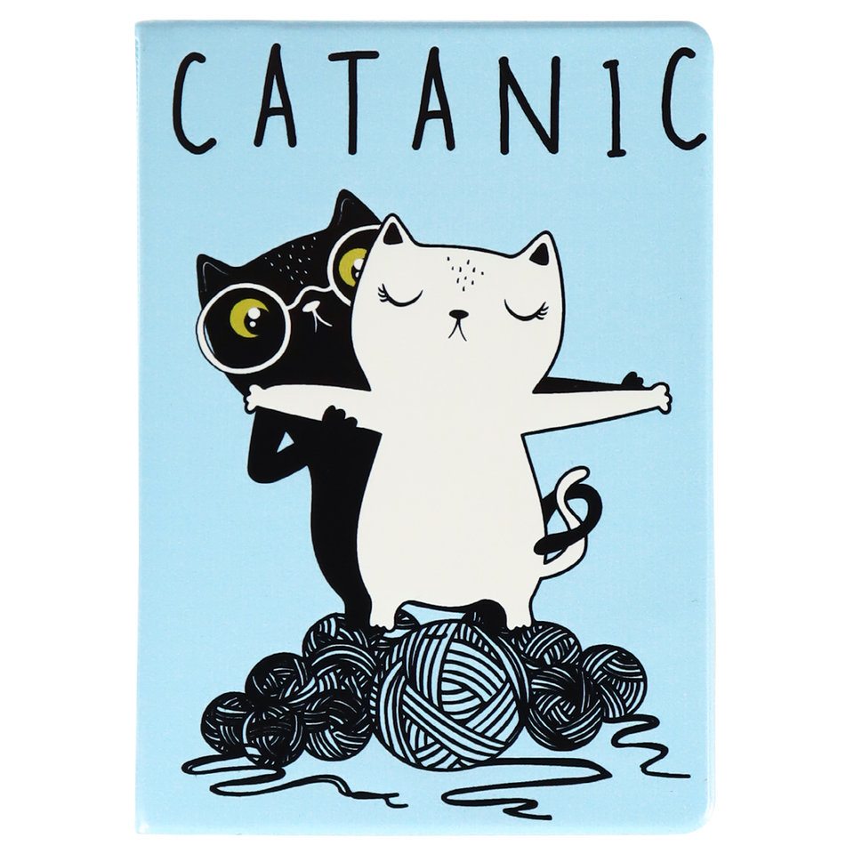 обложка для паспорта Котаник ПВХ ОП-0243