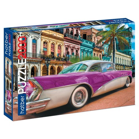 пазл 2000 элементов Ретро Автомобиль 20955