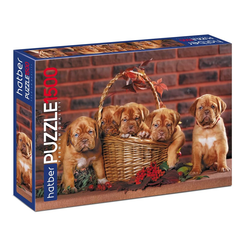 пазлы 1500 Щенки 16872