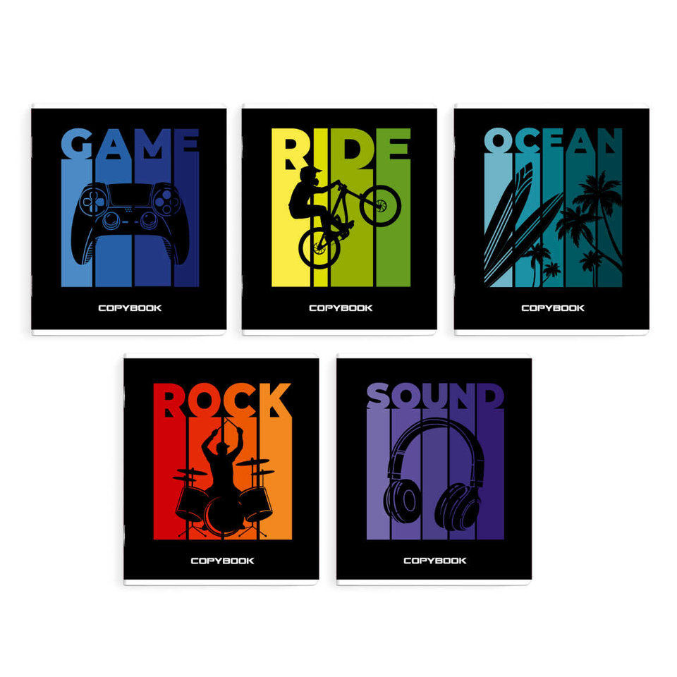 тетрадь 48 листов Увлечения в клетку 63161