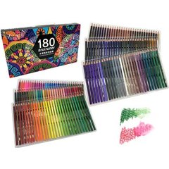 цветные карандаши 180 цветов художественные Brutfuner акварельные скетчинг wg-5