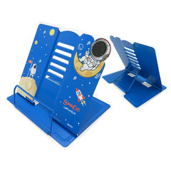 подставка для книг Космонавт металл cp-2 синяя