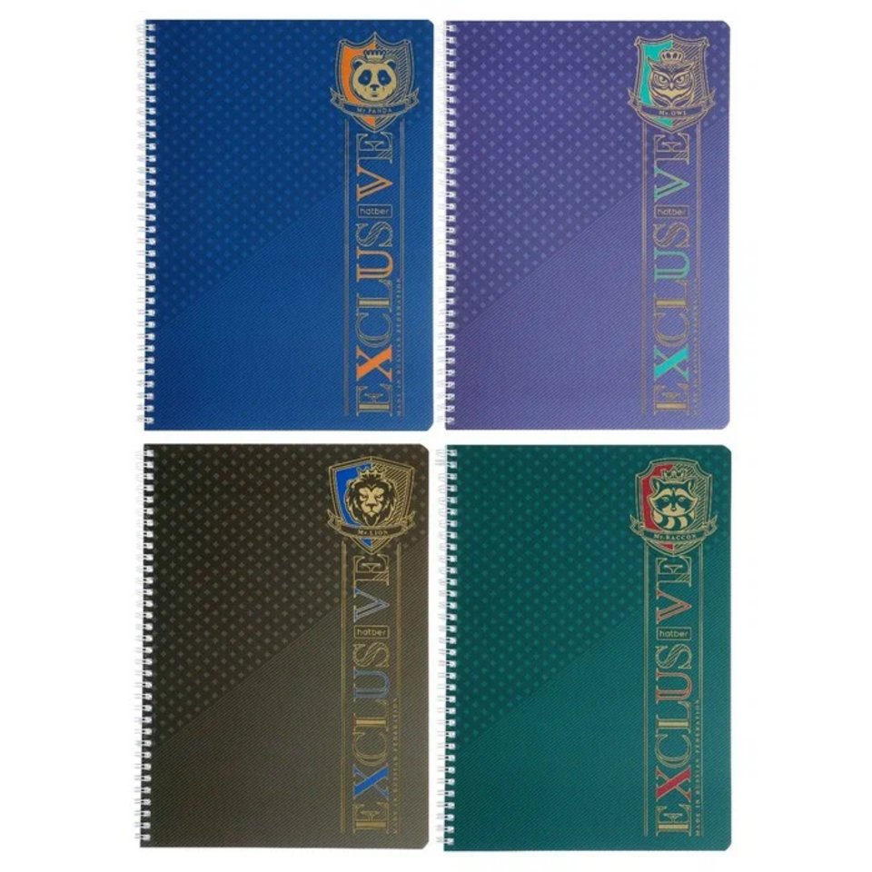 тетрадь А4 96 листов Animals Crest на гребне 077568