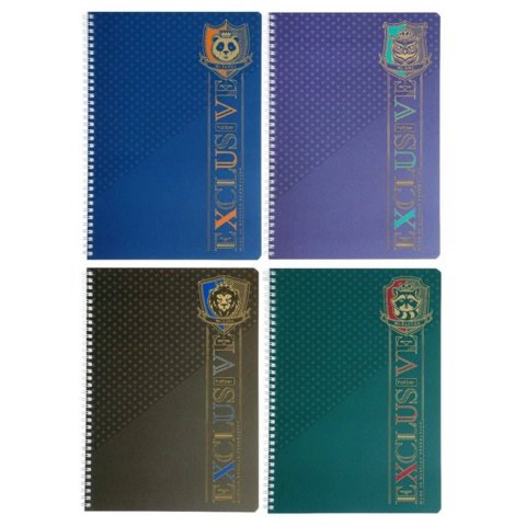 тетрадь А4 96 листов Animals Crest на гребне 077568