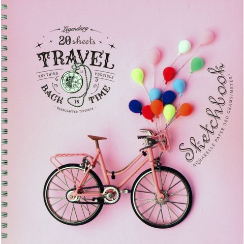 скетчбук А5 20 листов Велотревел 300г/м 097279