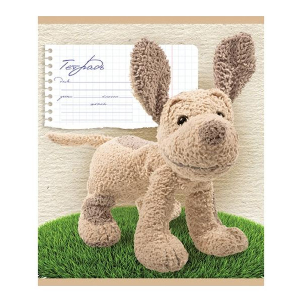 тетрадь 12 листов Максик и Миша в клетку 018683