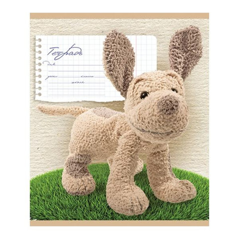 тетрадь 12 листов Максик и Миша в клетку 018683