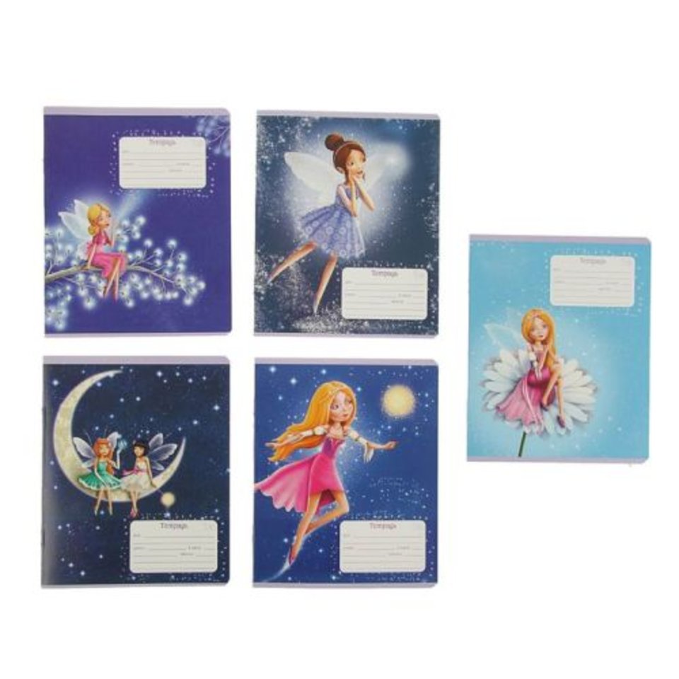тетрадь 18 листов Волшебные Феи в линейку 017045