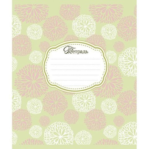 тетрадь 18 листов Паттерн в линейку 016771