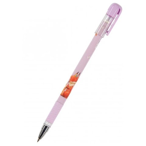 ручка шариковая Bruno Visconti Мама-Лисичка синяя металлический наконечник 20-0240 32