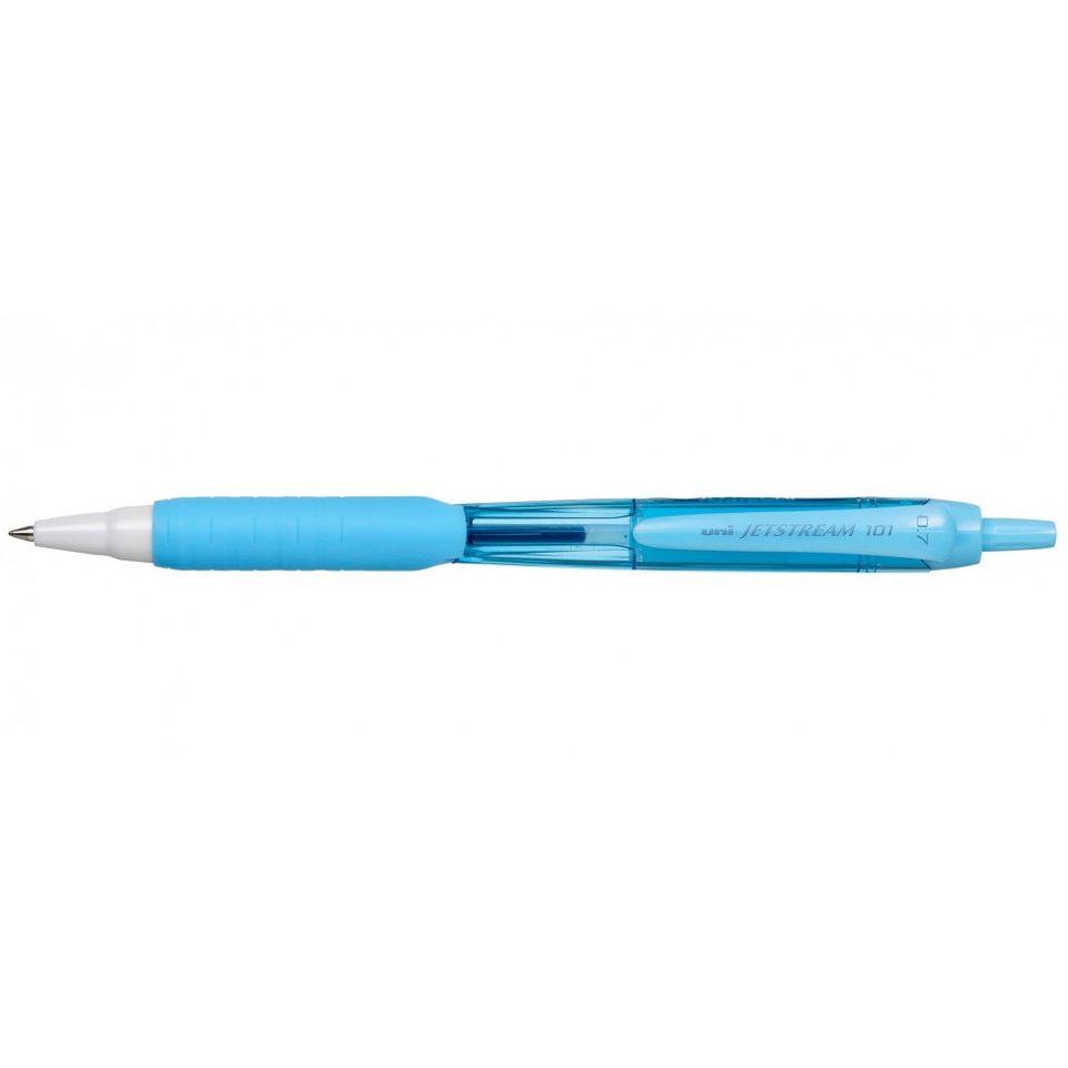 ручка шариковая Uni Mitsubishi Jetstream автоматическая голубой корпус 0.7мм SXN-101FL синяя