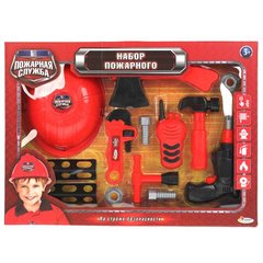 игрушка набор пожарного с каской 1908k422-r 313984