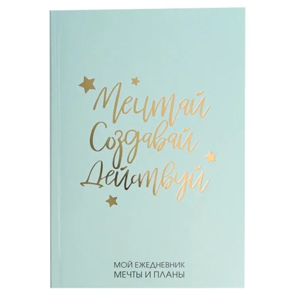 ежедневник недатированный Мечтай Создавай Действуй А5 80 листов 4909517