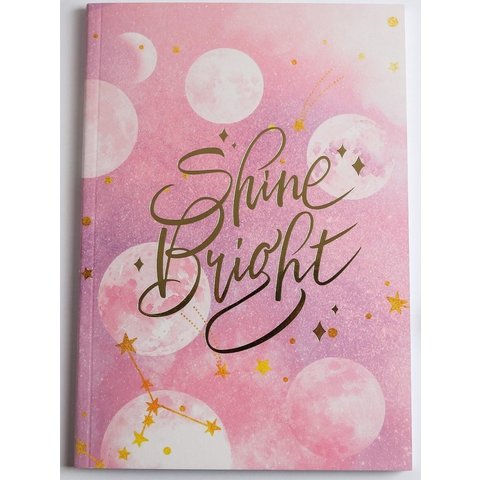 ежедневник недатированный Shine Bright А5 80 листов 4991926