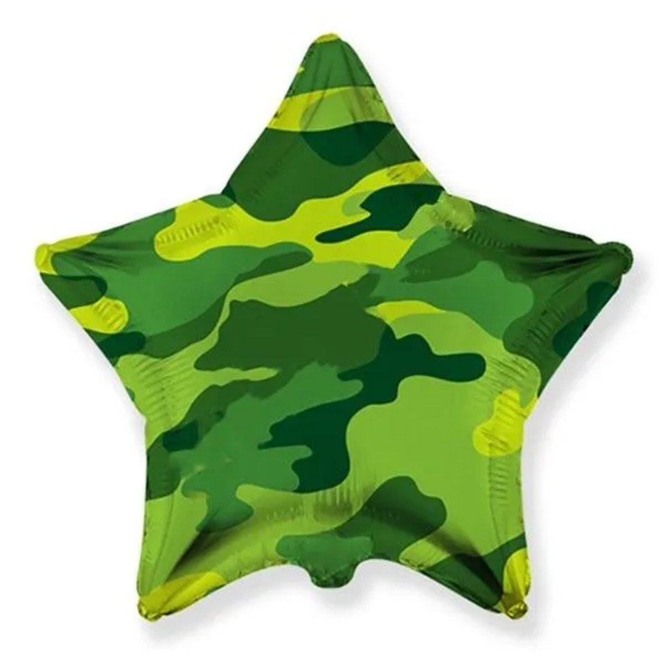 шар фольгированный Милитари Звезда 45см и-454 90441536