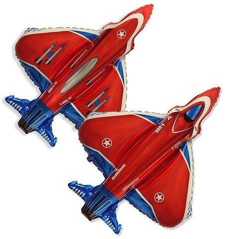 шар фольгированный Истребитель 72см и-212 901693