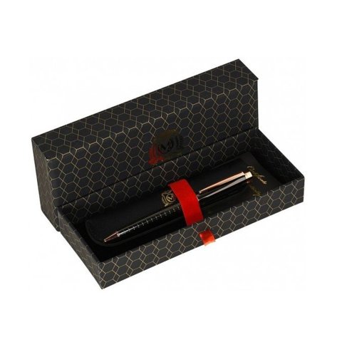 ручка Manzoni Recco оружейный металл/розовое золото marb-gg/244769