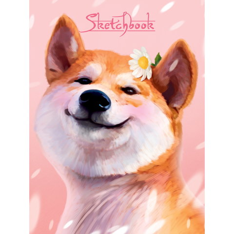 скетчбук А5 128 листов Сиба-Ину 70г/м 00596-4