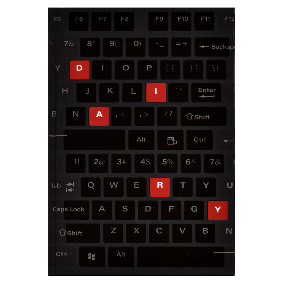 ежедневник А5 недатированный Клавиатура 61455