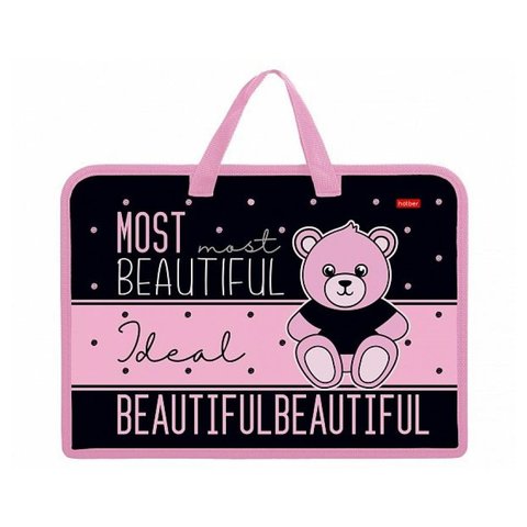 папка для тетрадей с ручками Мой Мишка пластик 49008 078970