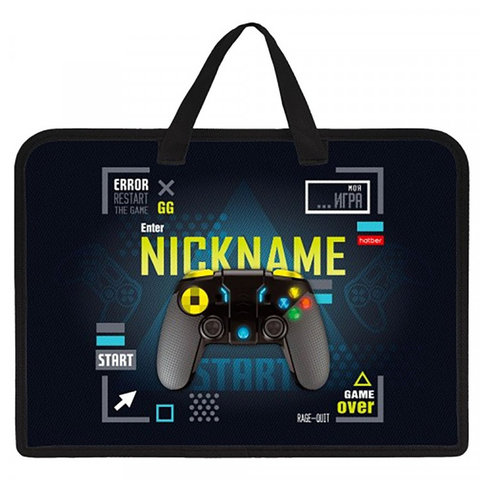 папка для тетрадей с ручками Start Game пластик 49013 078980