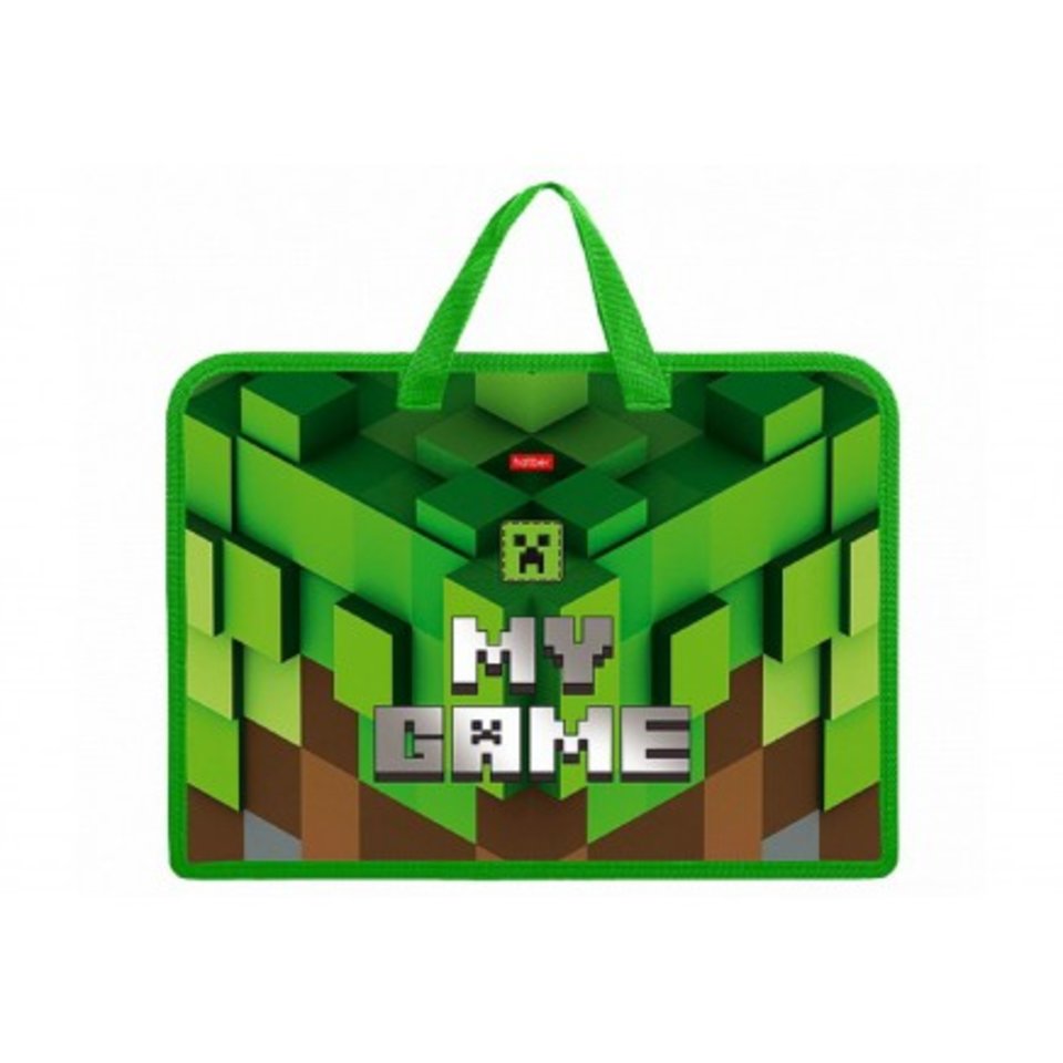 папка для тетрадей с ручками Pixels пластик 49018 078985