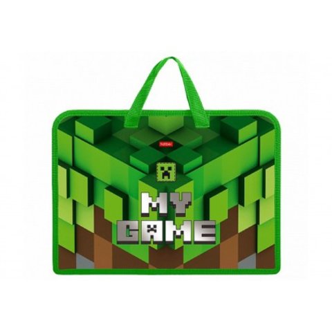 папка для тетрадей с ручками Pixels пластик 49018 078985