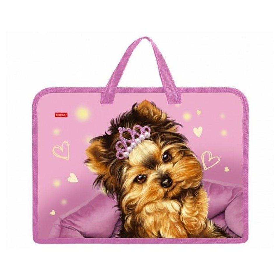 папка для тетрадей с ручками Милашка пластик 50020 078987