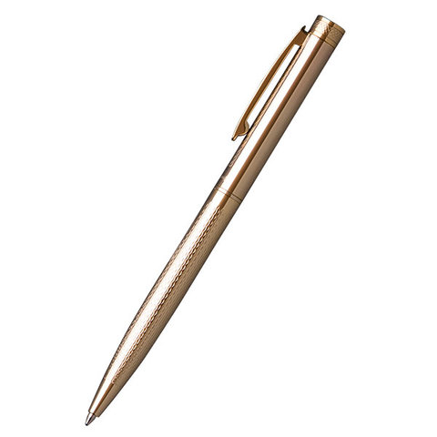 ручка шариковая Manzoni Treviso золотая, подарочный футляр