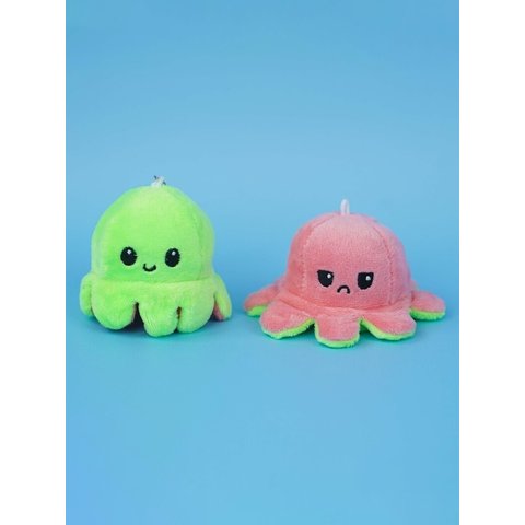 игрушка Осьминожек розовый брелок 10см рт-00013634