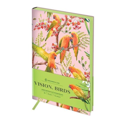 ежедневник А6 недатированный Birds 30186 300535